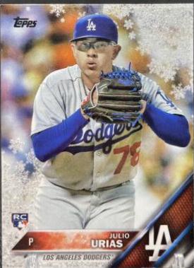 Julio Urias [Metallic Snowflake] #HMW26