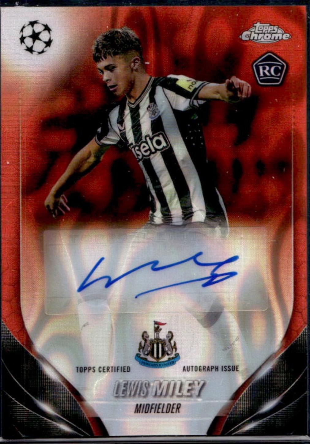 Myles Lewis-Skelly [Orange Lava Refractor] #CA-ML