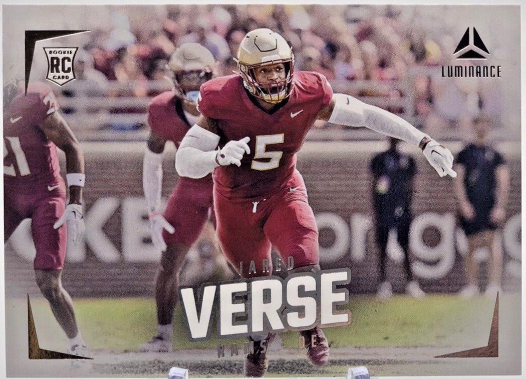 Jared Verse #196 Football Cards 2024 Panini Luminance