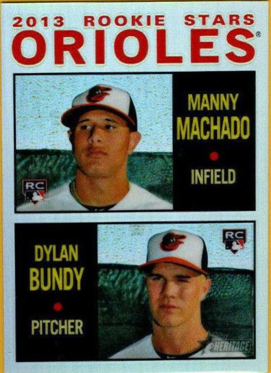 Dylan Bundy, Manny Machado [Refractor] #HC94