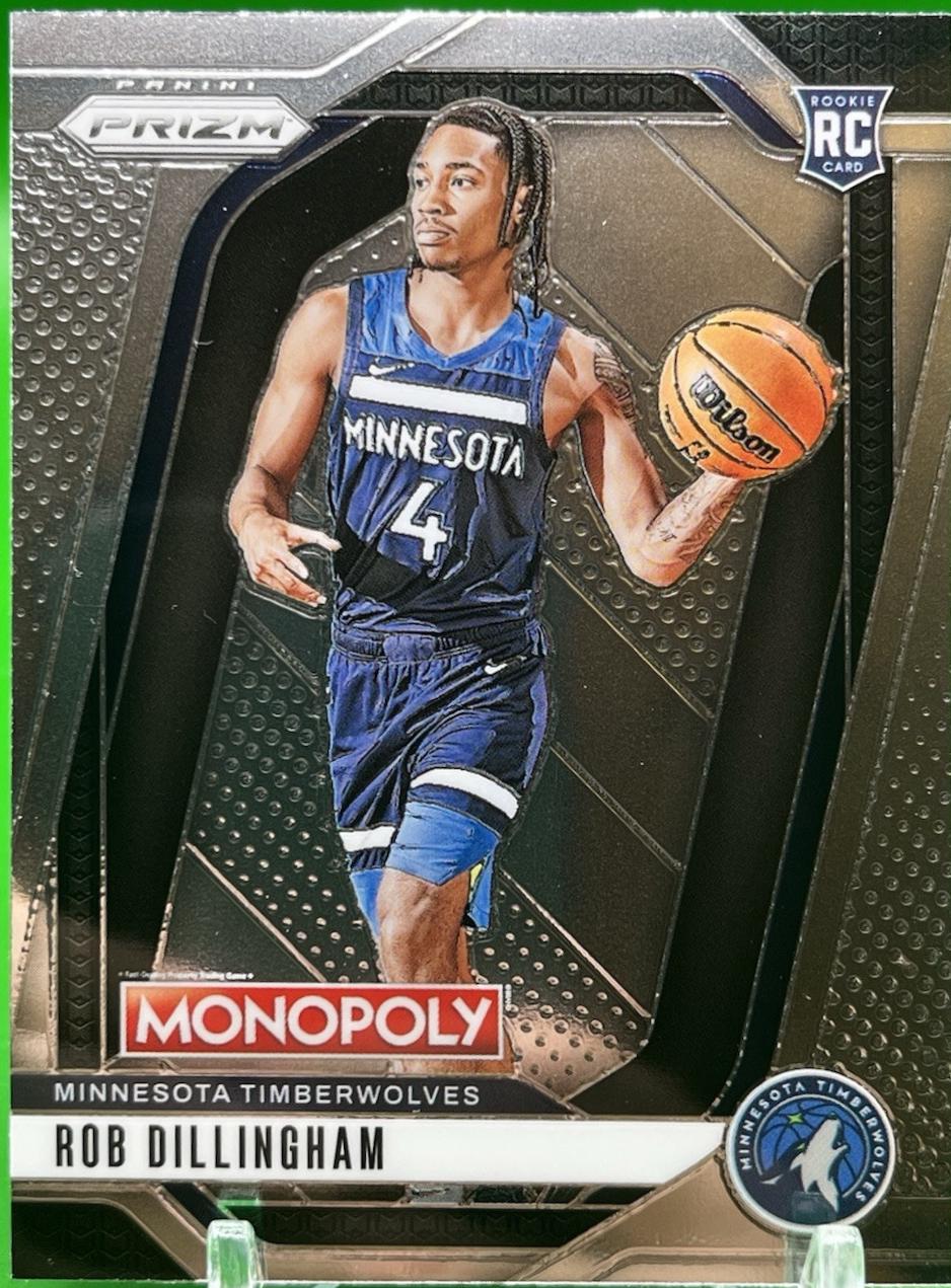 Rob Dillingham #90 Basketball Cards 2024 Panini Prizm Monopoly