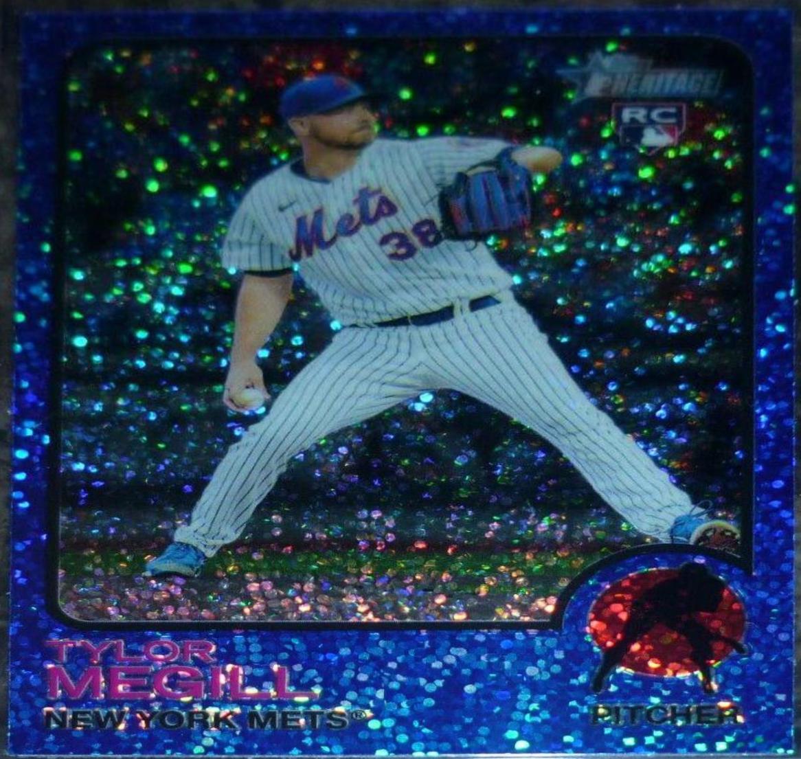 Tylor Megill [Chrome Blue Sparkle] #140