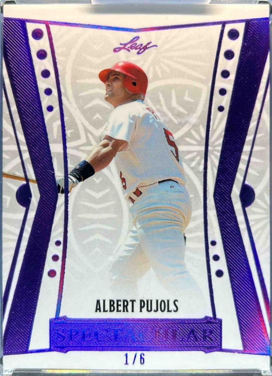 Albert Pujols [Holo Purple] #3