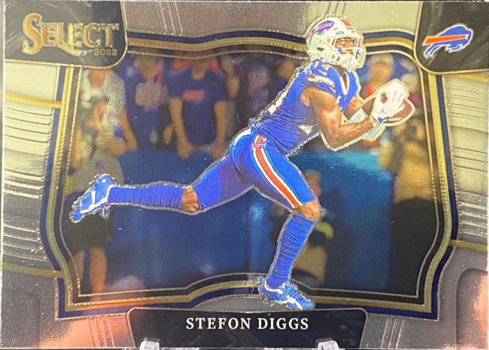 Stefon Diggs #424 2022 Panini Select Football