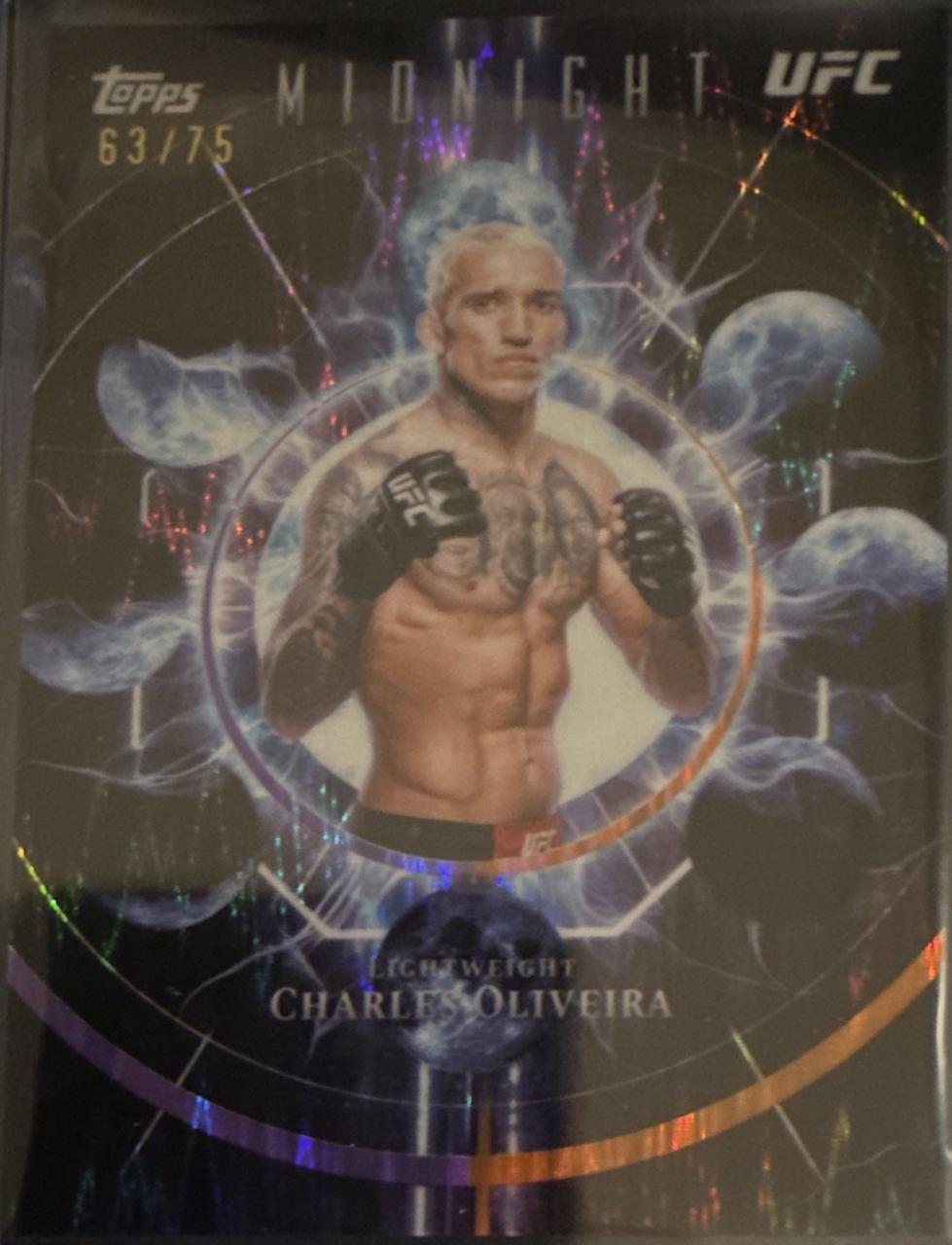 Charles Oliveira [Dusk] #LA-2 Prices | 2026 Topps Midnight UFC