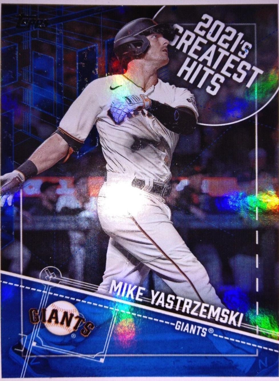 Mike Yastrzemski [Blue] #21GH-15
