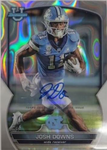 Josh Downs [Autograph Lava] #30