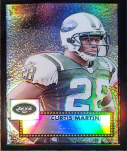 Curtis Martin [Black Refractor] #THC81