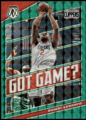 Kawhi Leonard [Green Mosaic] #13
