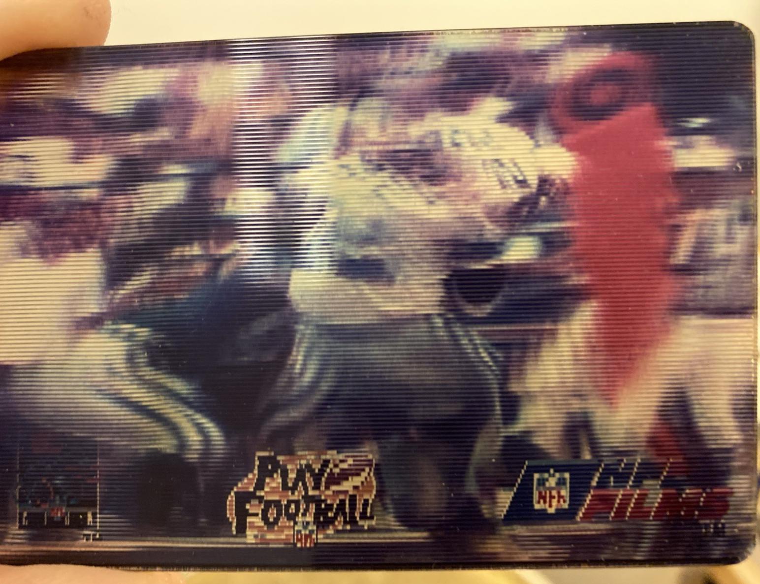 Emmitt Smith #16 1996 Motion Vision Football