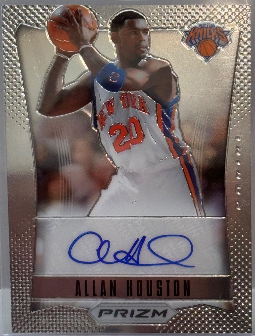 Allan Houston #70 Basketball Cards 2012 Panini Prizm Autograph