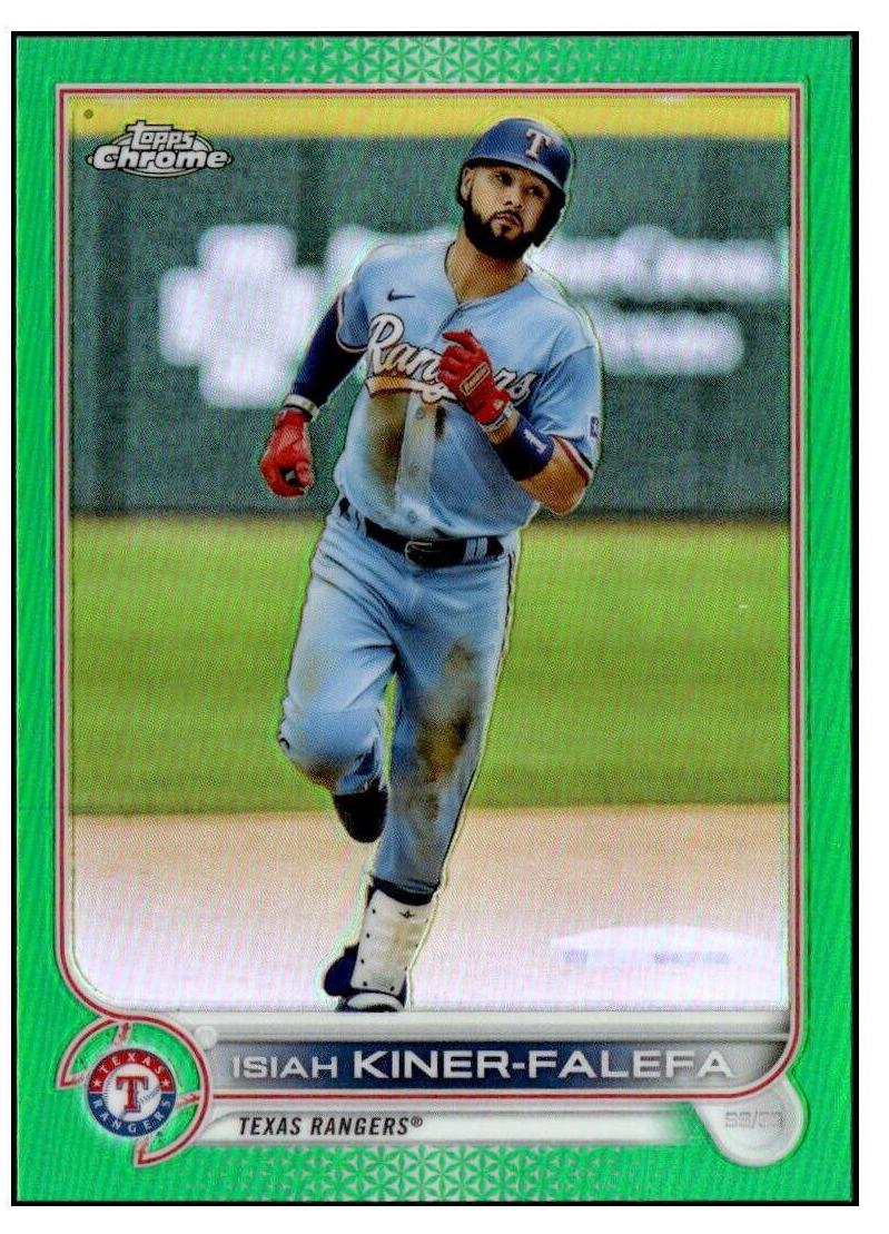 Isiah Kiner Falefa [Green Refractor] #192