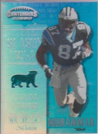 Muhsin Muhammad #62 Football Cards 1999 Playoff Contenders Ssd