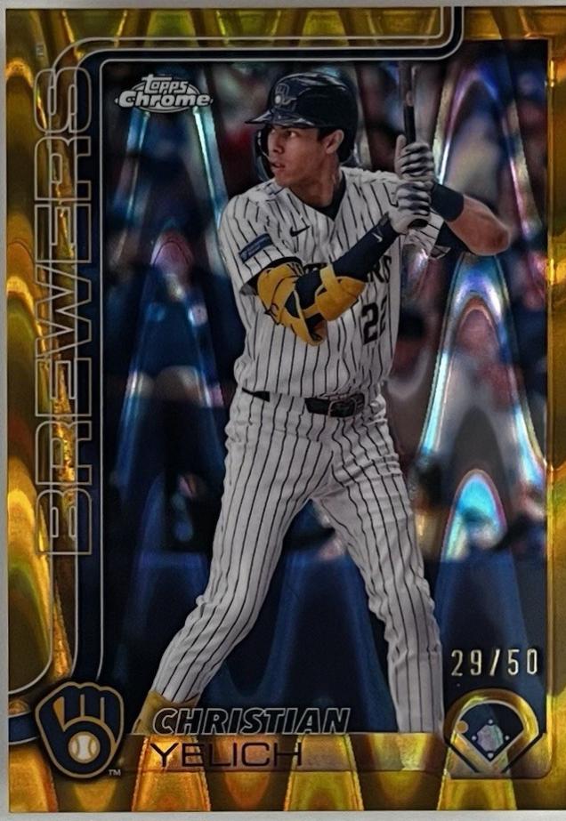 Christian Yelich [Gold Raywave] #89