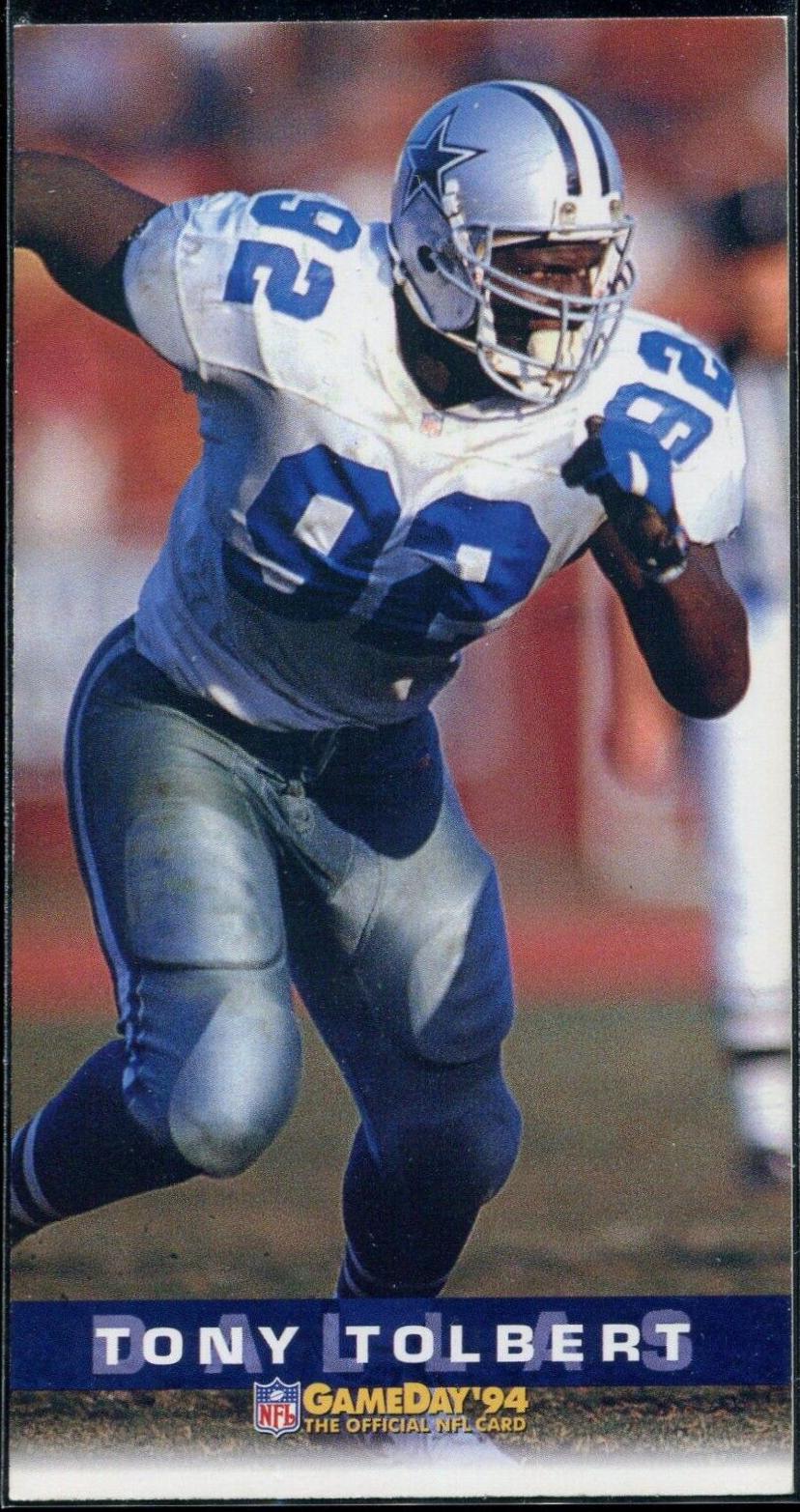 Tony Tolbert #106 1994 GameDay Football