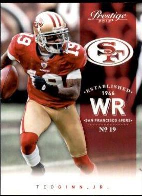 Ted Ginn Jr. #169 Football Cards 2012 Panini Prestige