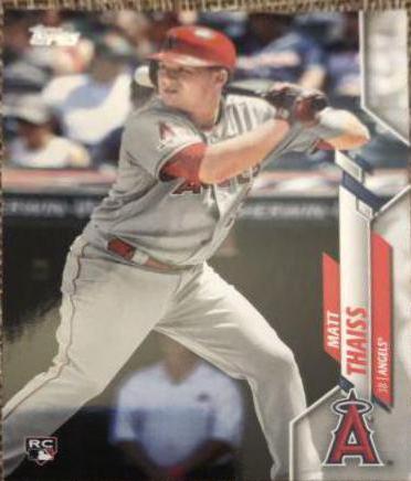 Matt Thaiss #115 Baseball Cards 2020 Topps