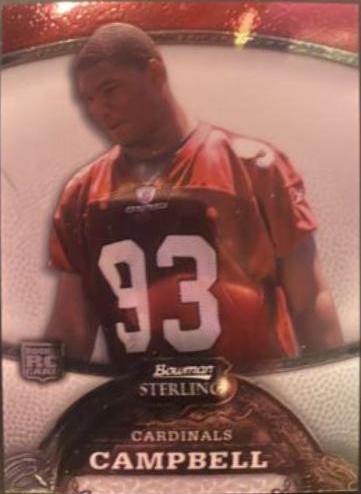 Calais Campbell #14 2008 Bowman Sterling Football