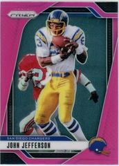 John Jefferson [Pink] #165 Football Cards 2024 Panini Prizm Prices