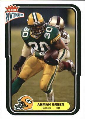Ahman Green #7 Football Cards 2004 Fleer Platinum