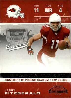 Larry Fitzgerald #2 Football Cards 2007 Playoff Contenders