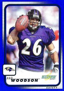 Rod Woodsen #16 Football Cards 2001 Panini Score
