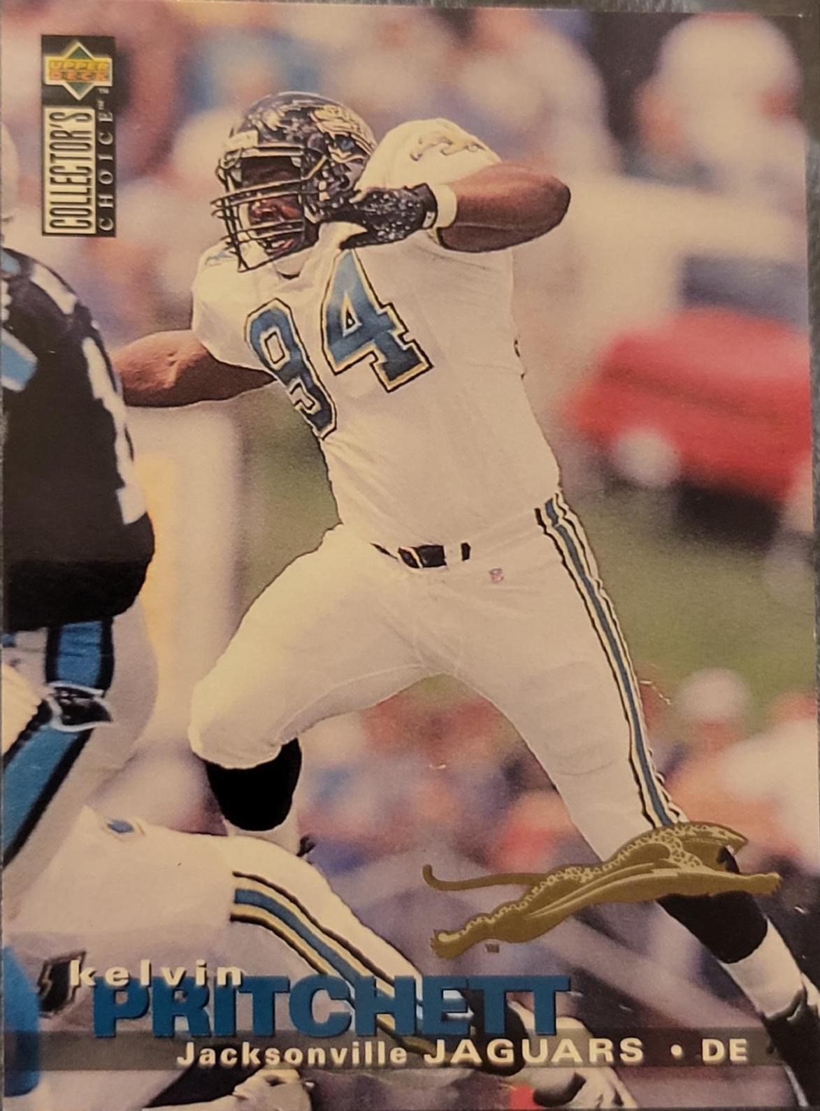 Kelvin Pritchett #U118 Football Cards 1995 Collector's Choice Update