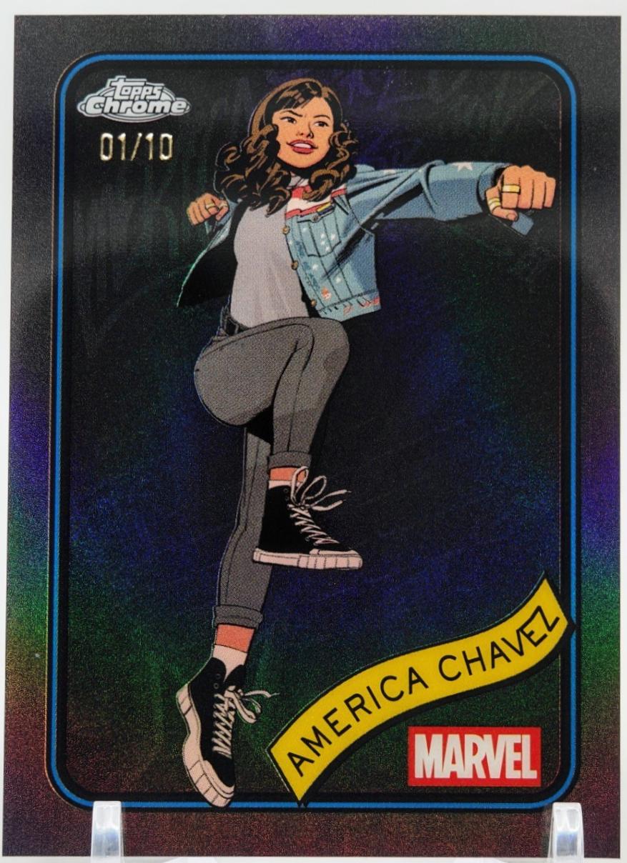 America Chavez Black Refractor