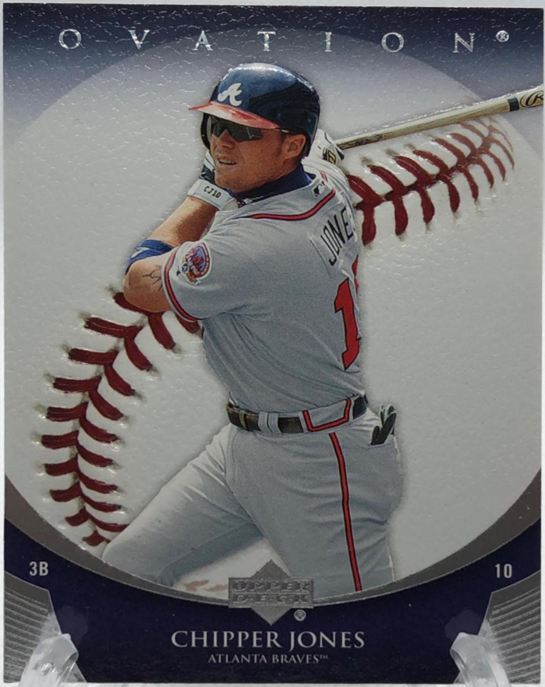 Chipper Jones #14 Baseball Cards 2006 Upper Deck