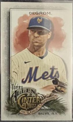 Jacob deGrom #370 2022 Topps Allen & Ginter Baseball