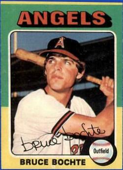 Bruce Bochte #392 Baseball Cards 1975 Topps