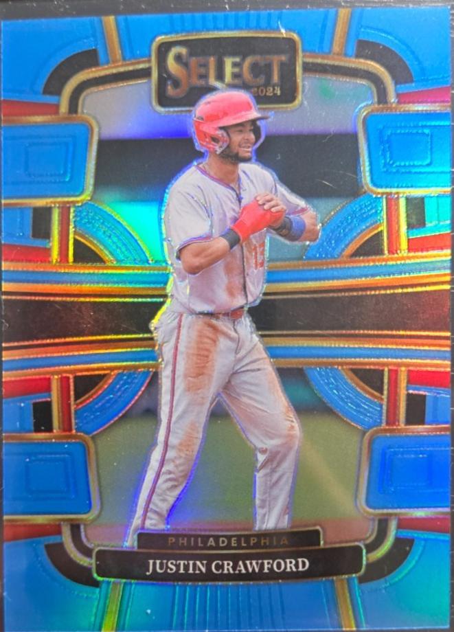 Justin Crawford [Light Blue Prizm] #38