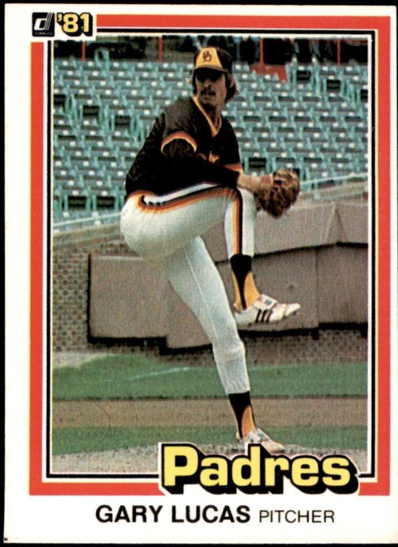 Gary Lucas #243 Baseball Cards 1981 Donruss