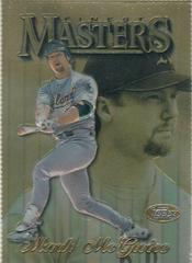 Mark McGwire [Die Cut] #155 Baseball Cards 1997 Finest Embossed Prices