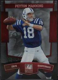 Peyton Manning #43 Football Cards 2010 Panini Donruss Elite