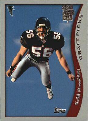 Keith Brooking #5 Football Cards 1998 Topps Season Opener