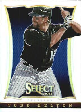 Todd Helton #10 Baseball Cards 2013 Panini Select