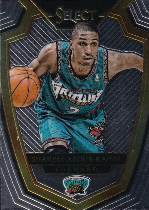 Shareef Abdur-Rahim #118 2014-15 Panini Select Basketball