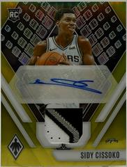 Sidy Cissoko [Gold] #RJA-SCS Prices | 2023 Panini Phoenix Rookie