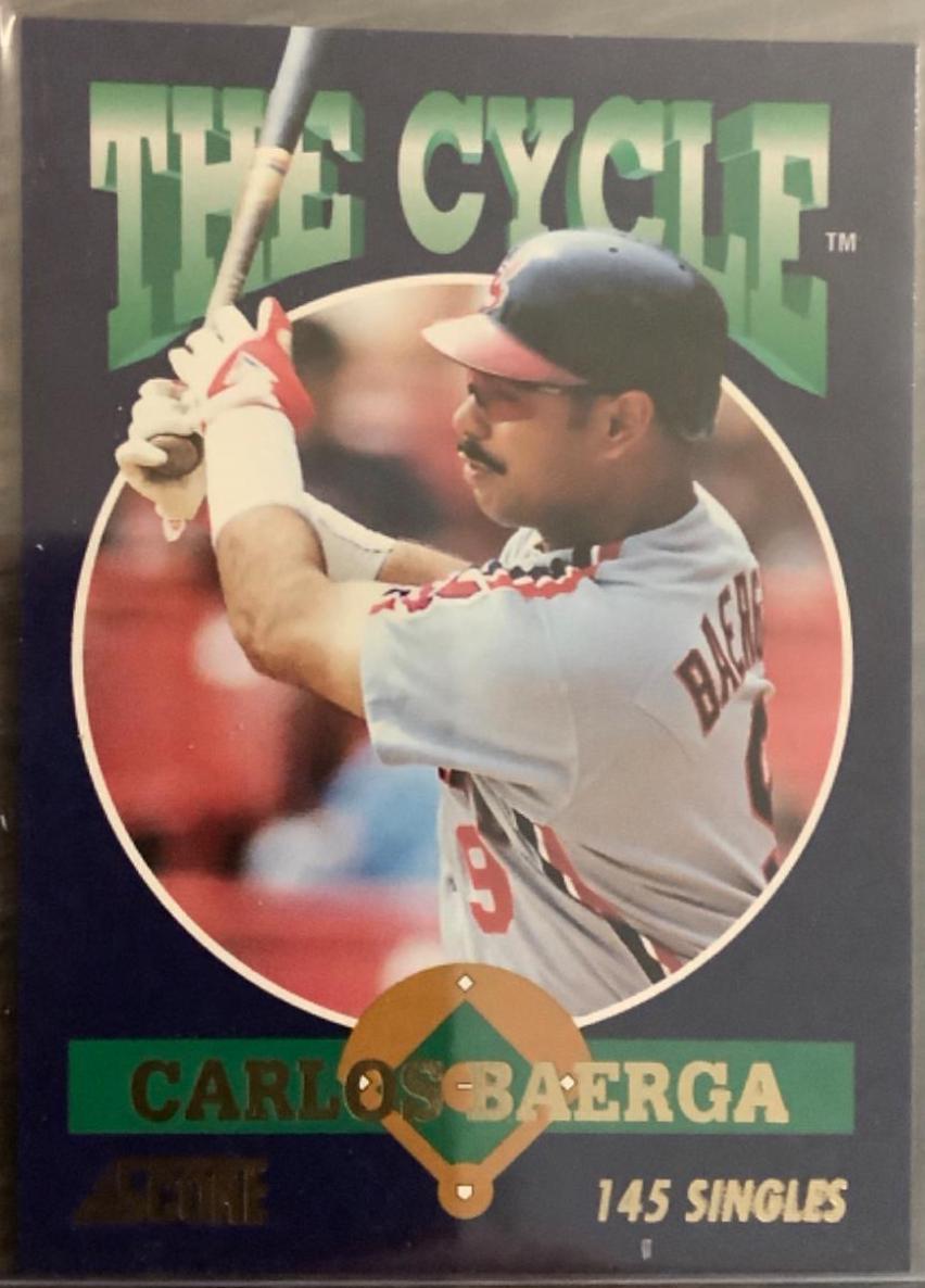Carlos Baerga #TC4 Baseball Cards 1994 Score the Cycle