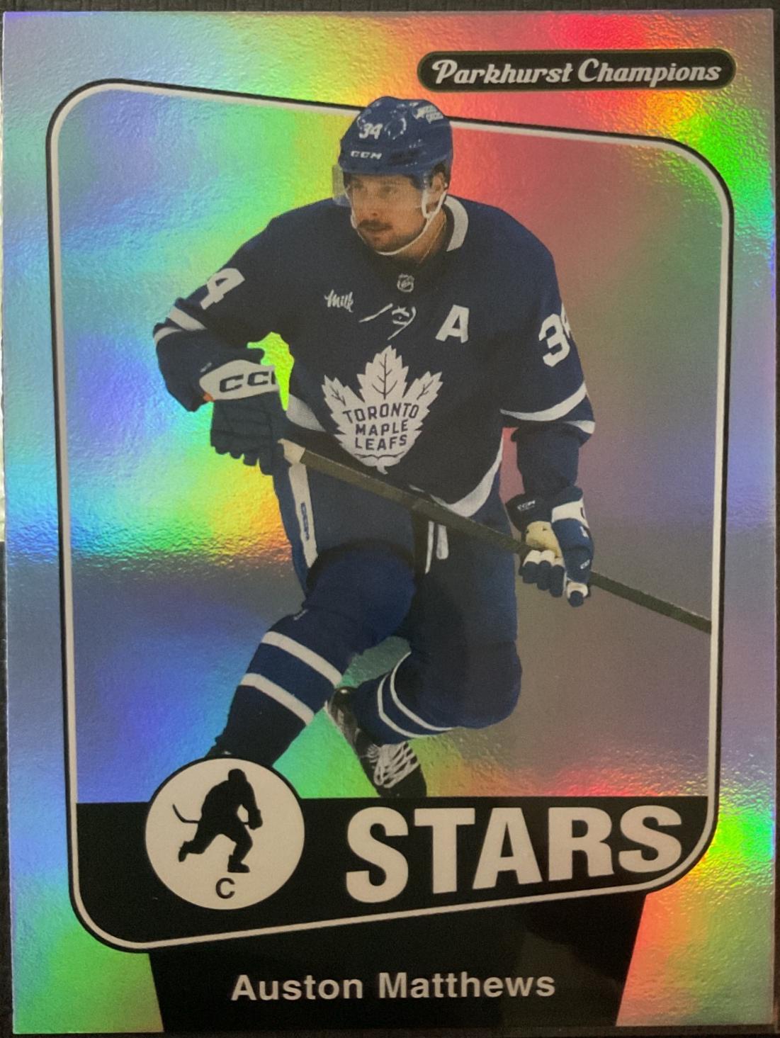 Auston Matthews #210 2024-25 Parkhurst Champions Hockey