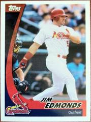 Jim Edmonds #5 Baseball Cards 2002 Topps Post Cereal Prices