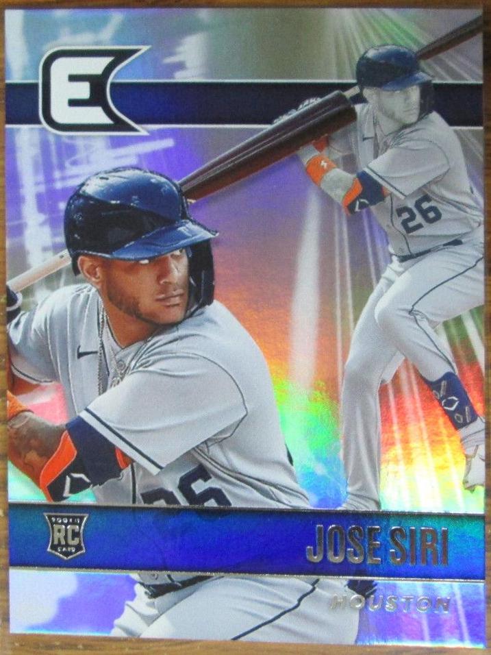 Jose Siri #6 Baseball Cards 2022 Panini Chronicles Essentials