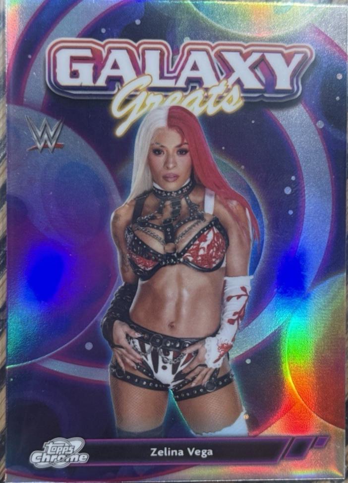 筋肉番付 BACK TO THE GLORY カード 新品未開封 12パック Zelina Vega #GG-31 Prices | 2026 Topps Cosmic Chrome WWE Galaxy