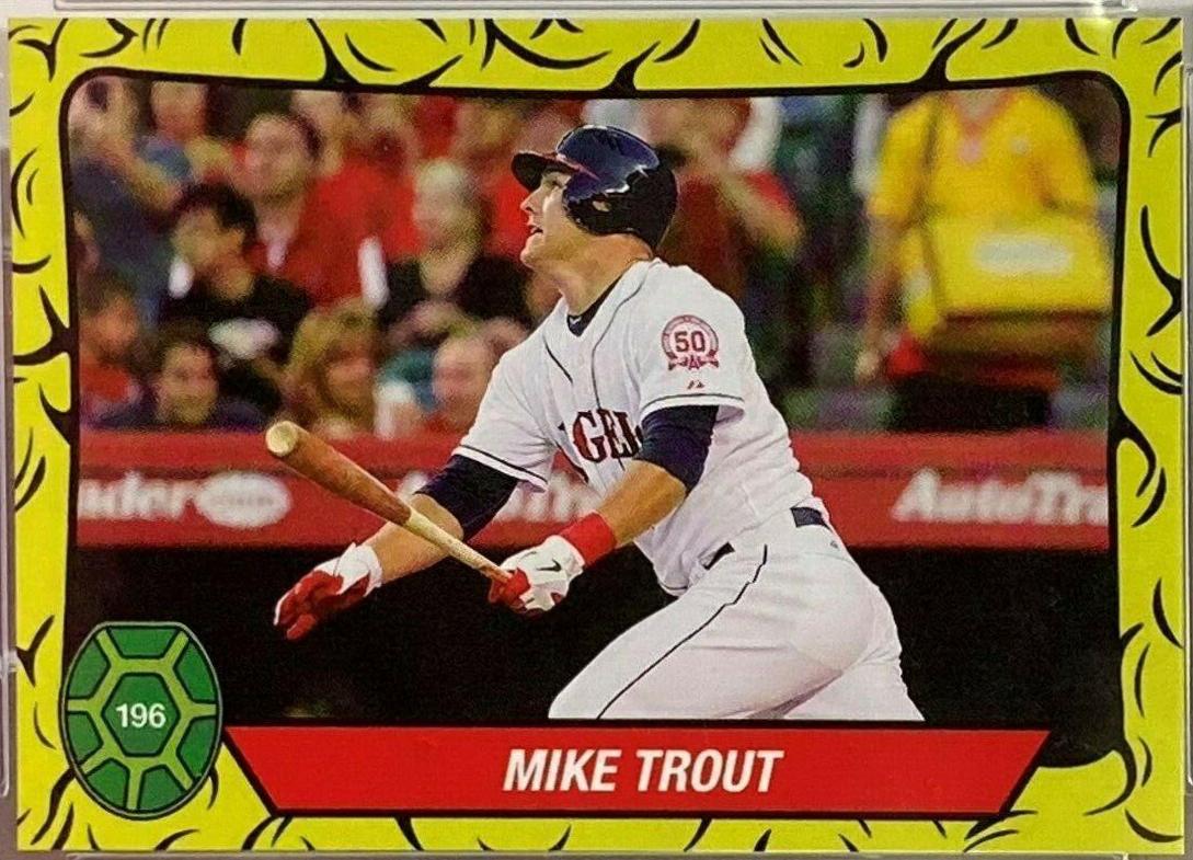 Mike Trout #196 2019 Topps Throwback Thursday Baseball