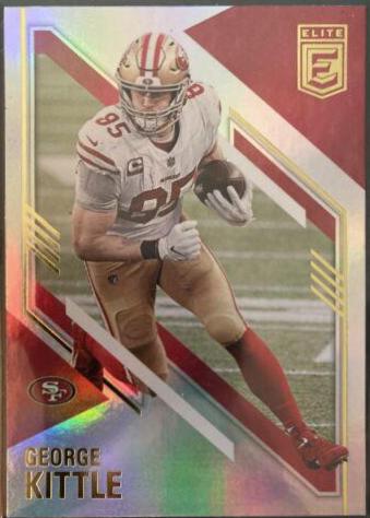 George Kittle #20 2021 Panini Donruss Elite Football