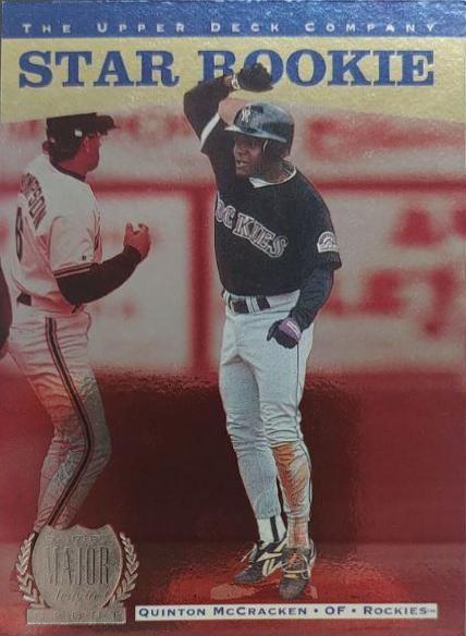 Quinton McCracken #234 Baseball Cards 1996 Upper Deck
