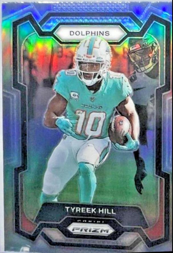 Tyreek Hill [Silver] #187 Football Cards 2023 Panini Prizm