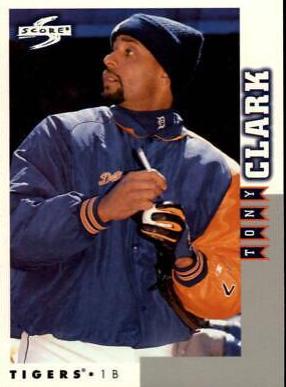 Tony Clark #1 Baseball Cards 1998 Score Rookie Traded