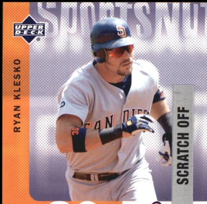 Ryan Klesko #SN45 Baseball Cards 2003 Upper Deck MVP Sportsnut Fantasy